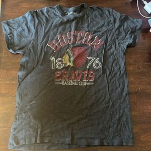 47 Brand Cooperstown Boston Braves T-Shirt Size Small